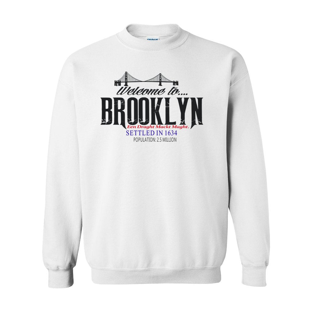 Brooklyn unisex heavy blend crewneck sweatshirt